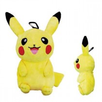 Pokemon Plush Toy Pouch with Carabiner - Pikachu (0624)