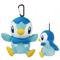 Pokemon Plush Toy Pouch with Carabiner - Piplup (0624)
