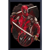 Marvel - Deadpool 3 - Deadpool Pose (11"x17" Gel-Coat) (Order in multiples of 6, mix and match styles)