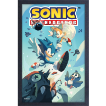 Sonic the Hedgehog - Flying Birds (11"x17" Gel-Coat) (Order in multiples of 6, mix and match styles)