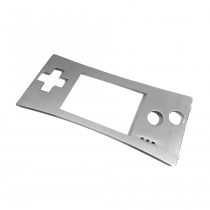 GameBoy Micro Replacement Faceplate (SILVER)